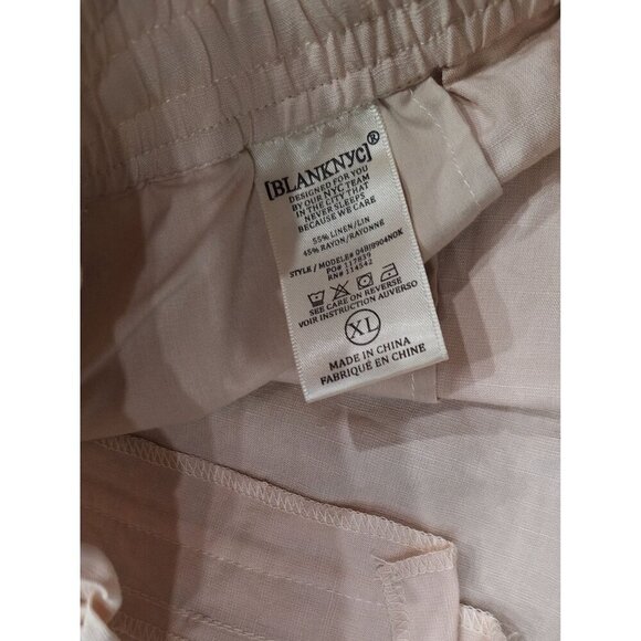 NWT BlankNYC Wome's Drawstring Shorts in "Coconut Milk"/Sz. X-Large - Picture 4 of 6